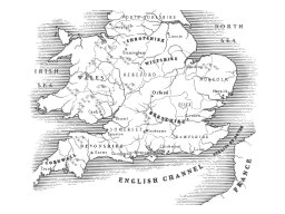 Map of England